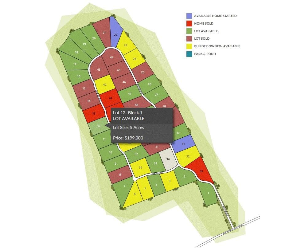 Tract 12  Burnet Oaks Dr