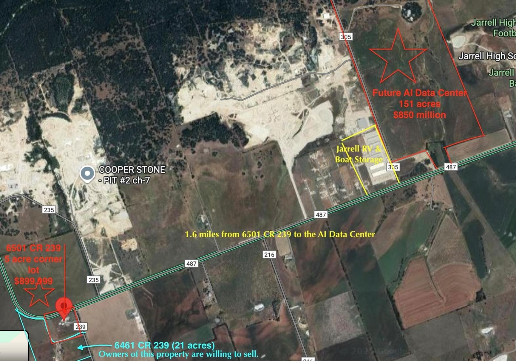 6501  County Road 239 None