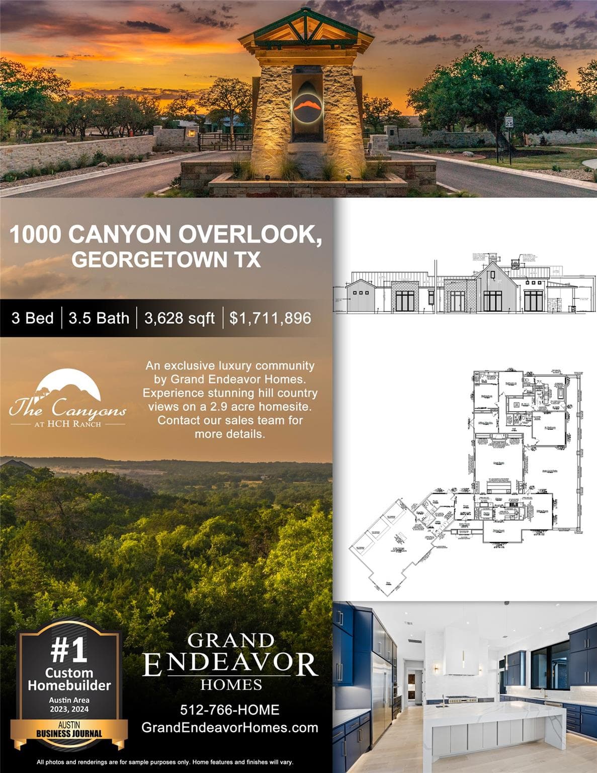 1000 Canyon Overlook None