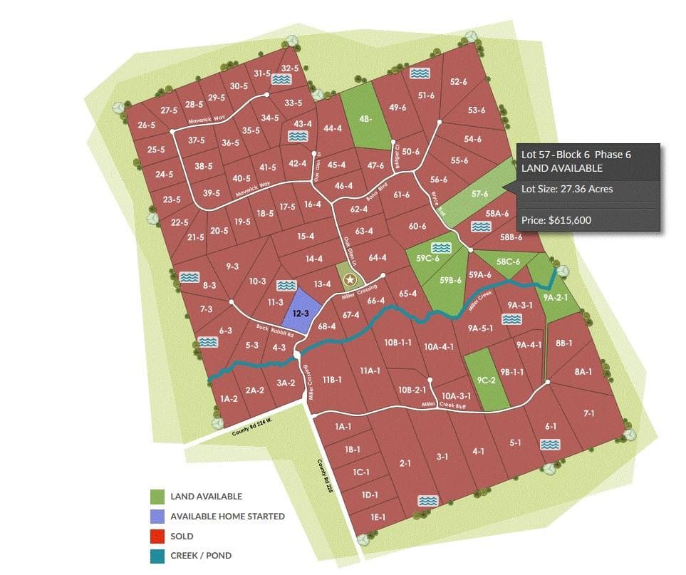 Tract 57-6  Miller Creek None