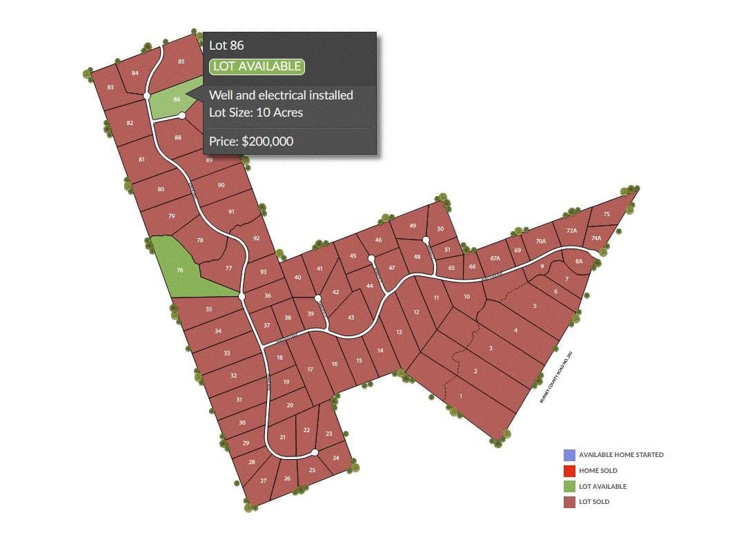 Tract 86 Hurst Place None