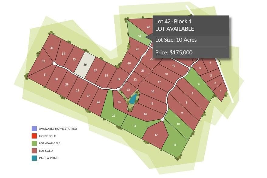 Tract 42  StarGazer Ranch None