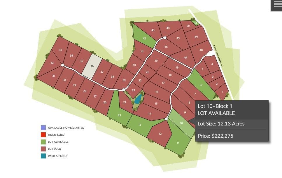 Tract 10  StarGazer Ranch None