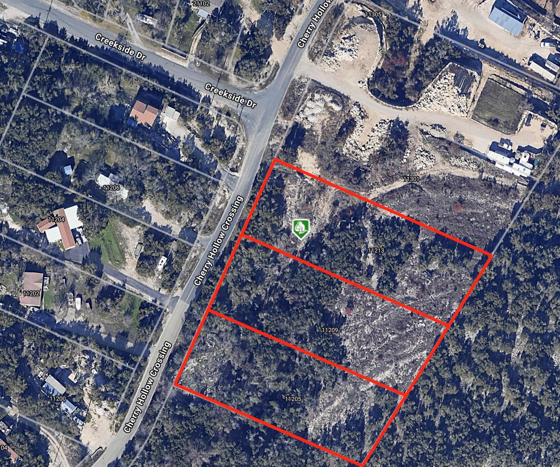 11205, 11209, 11213  Cherry Hollow Xing