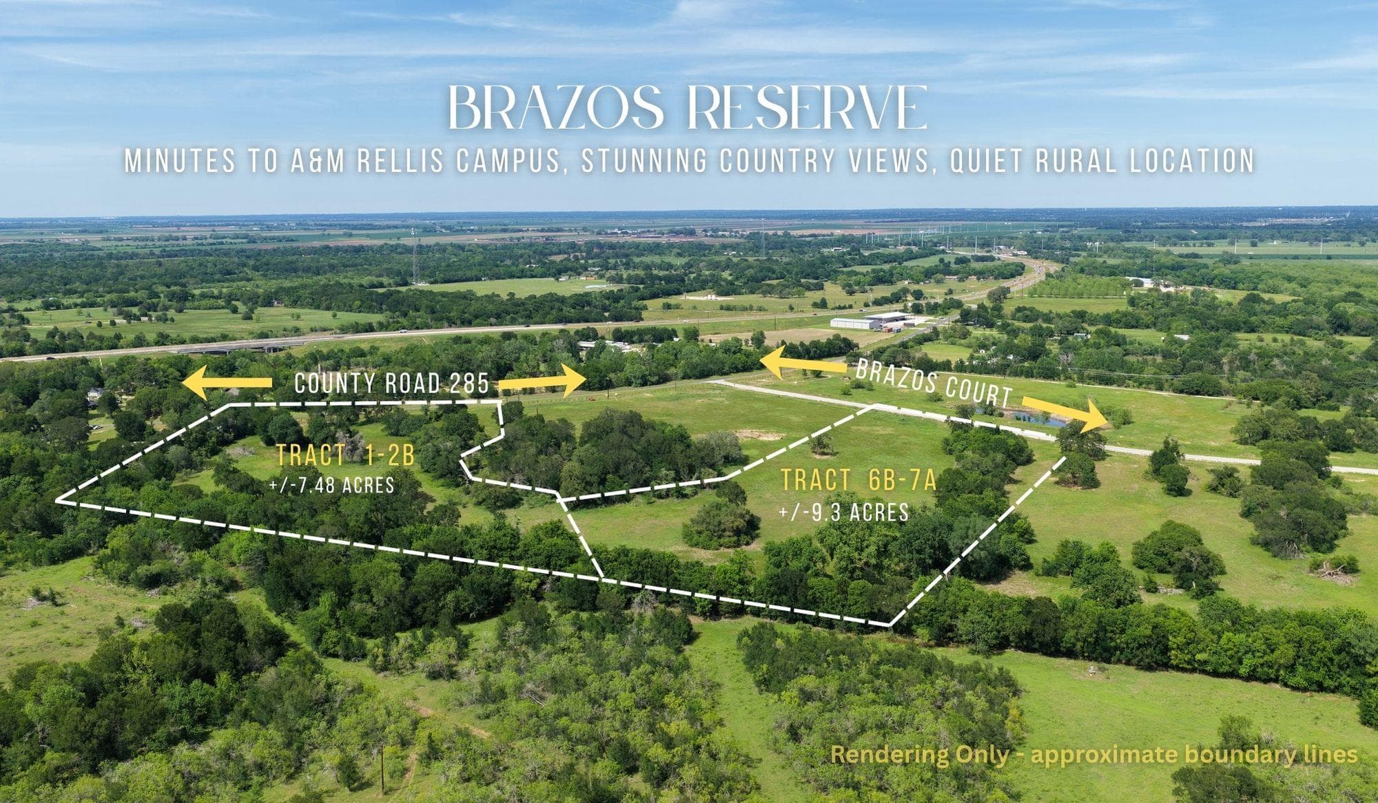 TBD Brazos Court (9.3 Acres) None