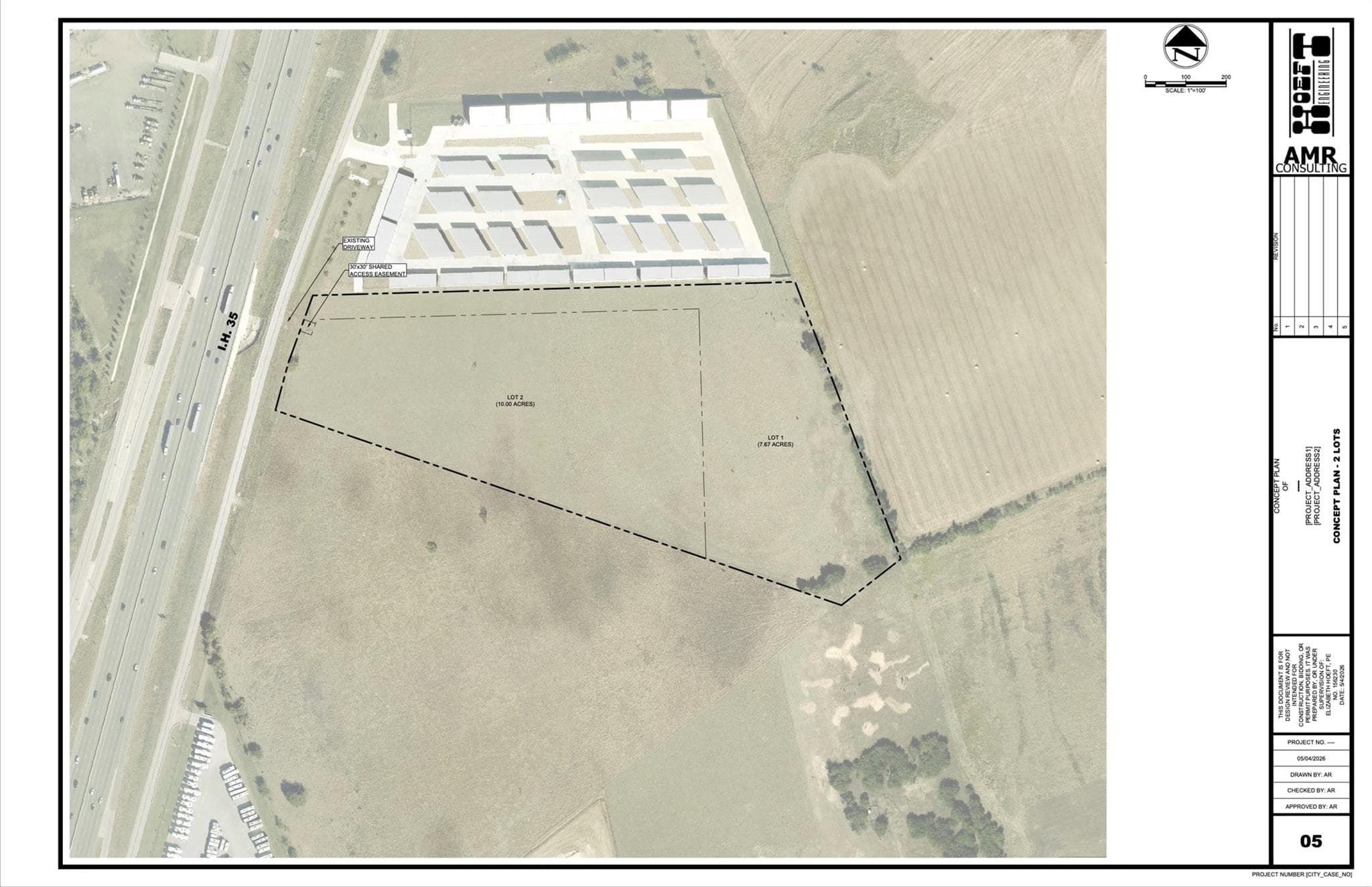 6100 N Interstate 35 - 7 Acres None
