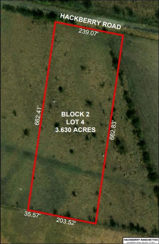 TBD Block 2 Lot 4 Hackberry Road None