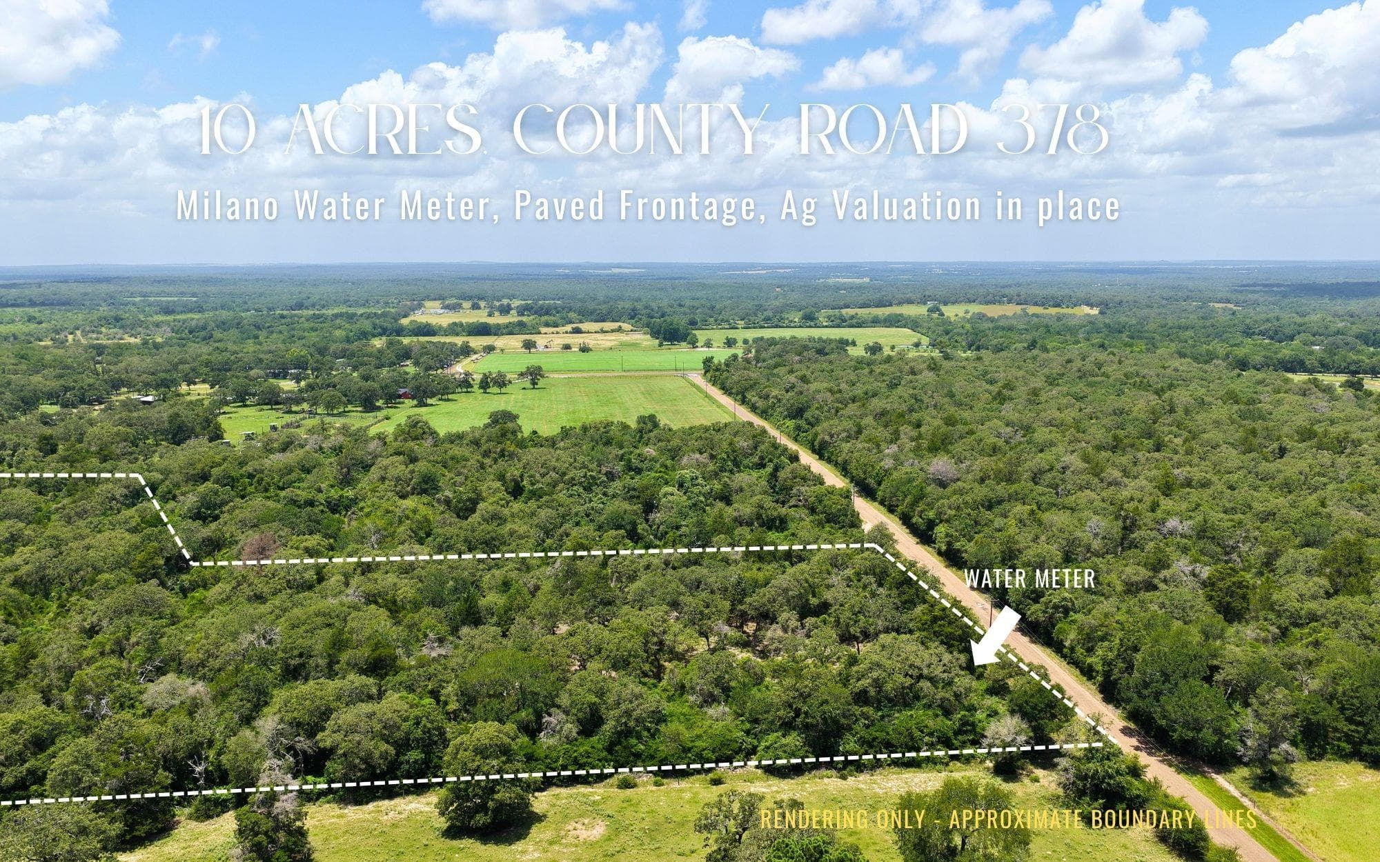 TBD County Road 378 (10 acres) None